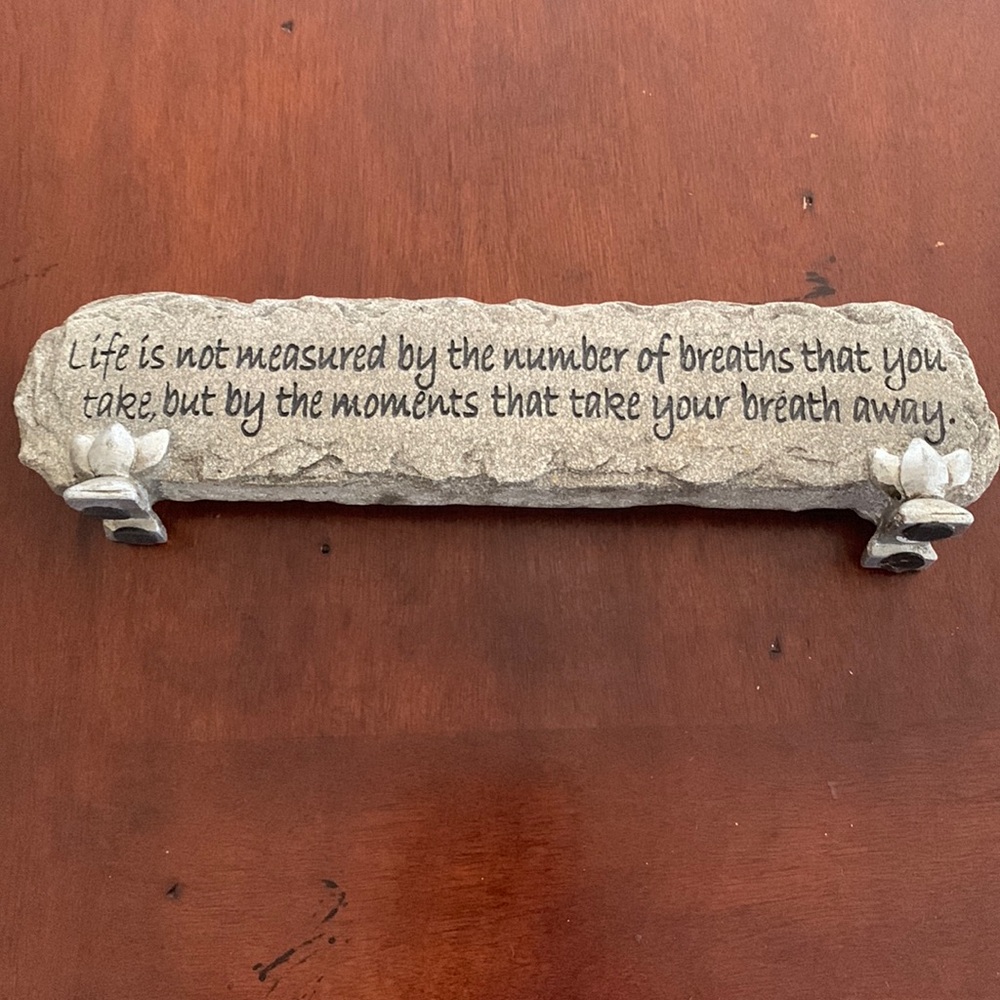 Home accent plaque